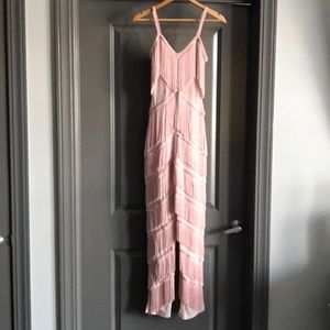 Pink sheer Jumpsuit